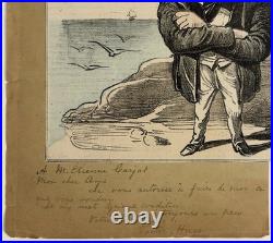 E. Carjat, Victor Hugo, Le Drolatique nº12, Manuscrit de Victor Hugo, juin 1867