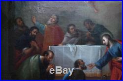 Ecole Italienne Du XVIIème, Jésus Offre l'Eucharistie Aux Apôtres