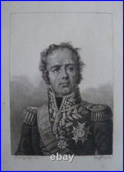 Edme-Gratien Parizeau (1783-1861) lithographie général Foy