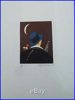 Eduardo ARROYO (1937), lithographie, Personnage, signée et datée 1985 P1669