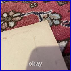 Emile Bernard Bois Signé à L'encre Mère et enfant Vers 1912 BE RARISSIME