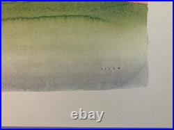 Engraving Gravure Jean Michel Folon XXe Lithographie Art 1970 Ancien Arbre Old