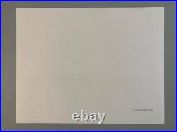 Engraving Gravure Jean Michel Folon XXe Lithographie Art 1970 Ancien Arbre Old Engraving Gravure Jean Michel Folon XXe Lithographie Art 1970 Ancien Arbre Old