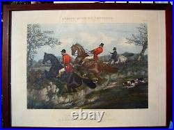 Engraving / Gravure / Stich coloriée The Right and Wrong Sorte H. T. Alken
