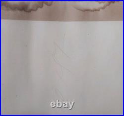 FAUST AU SABBAT CHIFFLART/BAHUET XIXe Signé Collection Rare Lithographie