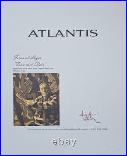 Fernand-Léger Lithographie Maeght 1966 COA Original Signé Numéroté Limitée