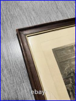 Fores's Coaching Recollection 1874 The Olden Time Gravure Encadrée