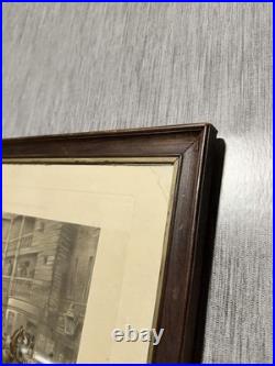 Fores's Coaching Recollection 1874 The Olden Time Gravure Encadrée