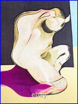 Francis Bacon Lithographie COA Signé Stylo A Numéroté au Crayon Limité 275