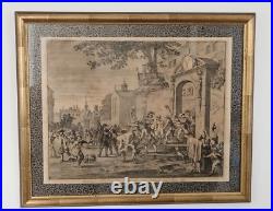 GRAVURE LITHO EAU FORTE Jan Luyken, ou Johannes Luiken 1649 1712°