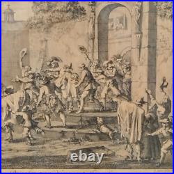 GRAVURE LITHO EAU FORTE Jan Luyken, ou Johannes Luiken 1649 1712°