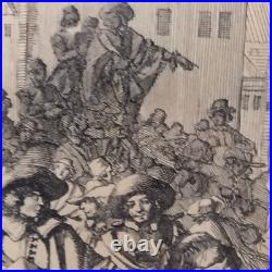GRAVURE LITHO EAU FORTE Jan Luyken, ou Johannes Luiken 1649 1712°