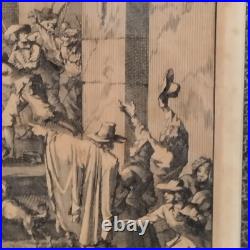 GRAVURE LITHO EAU FORTE Jan Luyken, ou Johannes Luiken 1649 1712°
