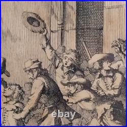 GRAVURE LITHO EAU FORTE Jan Luyken, ou Johannes Luiken 1649 1712°