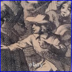 GRAVURE LITHO EAU FORTE Jan Luyken, ou Johannes Luiken 1649 1712°