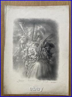 Galvina Trenmor Morar Crugal Aubry Lecomte D'après Girodet Trioson 1821