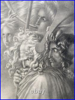 Galvina Trenmor Morar Crugal Aubry Lecomte D'après Girodet Trioson 1821