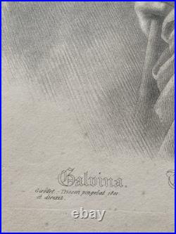 Galvina Trenmor Morar Crugal Aubry Lecomte D'après Girodet Trioson 1821