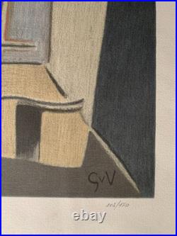 Geer Van Velde Lithographie Composition Cubiste (179)