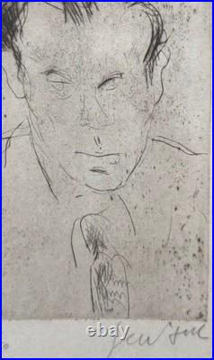 Gen Paul Gravure Original Signé Numerotè (portrait Louis Ferdinand CÉLINE) Gen Paul Gravure Original Signé Numerotè (portrait Louis Ferdinand CÉLINE)