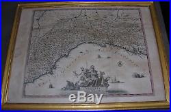 Genova. Gênes. Italie Antic Map. Liguria, sive Status Republicae Genvensis. 1700
