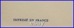 Georges BRAQUE (1882-1963) Affiche d'art en lithographie Pélias et Nélée 1977