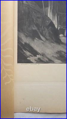 Grande Gravure 1899 J. J Benjamin Constant EO I Regum X 1 Samuel Ungit Saul TBE