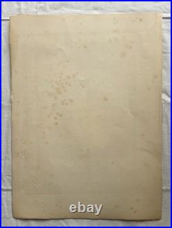 Grande Gravure 1899 J. J Benjamin Constant EO I Regum X 1 Samuel Ungit Saul TBE