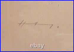 Grande Lithographie Hans HARTUNG signée 1971 soulages zao wou ki poliakoff ben