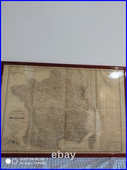 Grandes Carte De France Ancienne Annees 1836. 18 Iemes Siècles