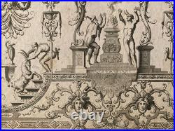 Gravure 1680 XVIIe Jean Berain Grotesque Mascaron Etching Ancien Old Louis XIVe