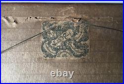 Gravure À L'Eau-forte Um 1900 Assis Femme Plupart Table Monogramme Danemark