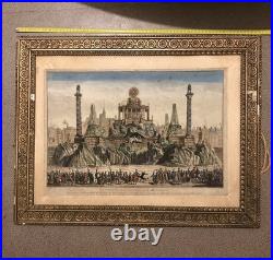 Gravure Ancienne Paris