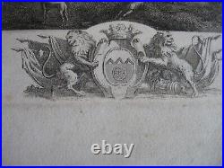 Gravure Jacques-Philippe LE BAS aprés BRUEGEL Vue des environs BRUXELLE LOKEREN Gravure Jacques-Philippe LE BAS aprés BRUEGEL Vue des environs BRUXELLE LOKEREN