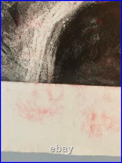 Gravure Lithographie Femme Walter Barrientos Nue Nu Art Litho Expressionnisme Gravure Lithographie Femme Walter Barrientos Nue Nu Art Litho Expressionnisme