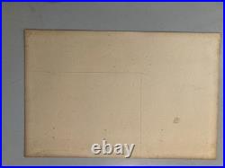 Gravure Marché Aux Puces Brocante Paris Armand Coussens Etching Antique Old Art