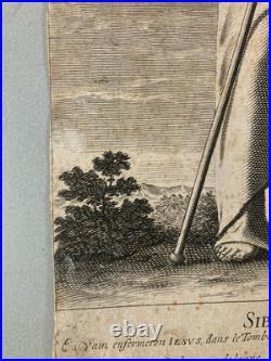 Gravure Sibylle de Cumes 1635 Gilles Rousselet, Abraham Bosse D Après Vignon Art