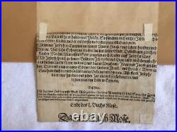 Gravure Xylographie 15 ème, Livre Mosé