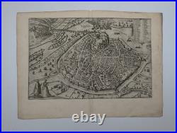 Gravure ancienne Avignon Braun & Hogenberg Circa 1580 Gravure ancienne Avignon Braun & Hogenberg Circa 1580