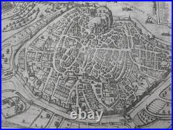 Gravure ancienne Avignon Braun & Hogenberg Circa 1580 Gravure ancienne Avignon Braun & Hogenberg Circa 1580
