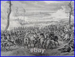 Gravure ancienne Hanau D'après H. Vernet Lith. De C. Motte Circa 1830