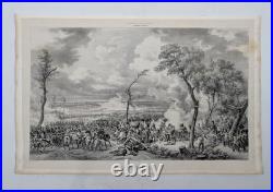 Gravure ancienne Hanau D'après H. Vernet Lith. De C. Motte Circa 1830