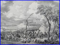 Gravure ancienne Hanau D'après H. Vernet Lith. De C. Motte Circa 1830