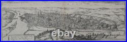 Gravure ancienne Rouen, Nîmes, Bordeaux Braun & Hogenberg Circa 1580 Gravure ancienne Rouen, Nîmes, Bordeaux Braun & Hogenberg Circa 1580