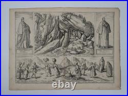 Gravure ancienne San Adrian (Navarre) Braun & Hogenberg Circa 1580 Gravure ancienne San Adrian (Navarre) Braun & Hogenberg Circa 1580