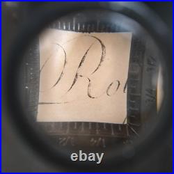 Gravure ancienne de Jean-Jacques Rousseau Portrait historique encadré École