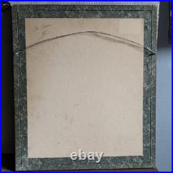 Gravure ancienne de Jean-Jacques Rousseau Portrait historique encadré École