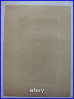 Gravure ancienne école française 19e Gravure ancienne école française 19e