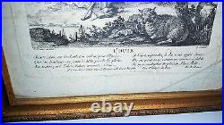 Gravure eau-forte, Pierre AVELINE (1654-1722), L'ouïe