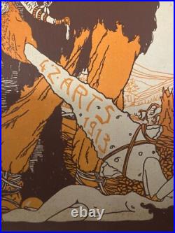 Gravure lithographie 1913 Affiche Bal Des Quat'z'arts Beaux Art Paris Rabelais